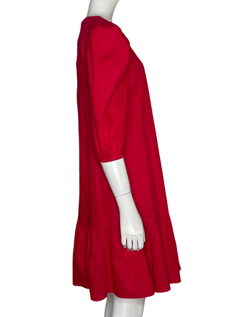 Vestido Jalate Bombacho fluido Rojo - Talla M