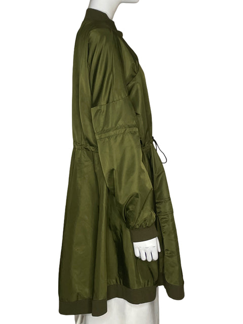 Chaqueta Tesoro Tps Liso Bombacha Verde - Talla M