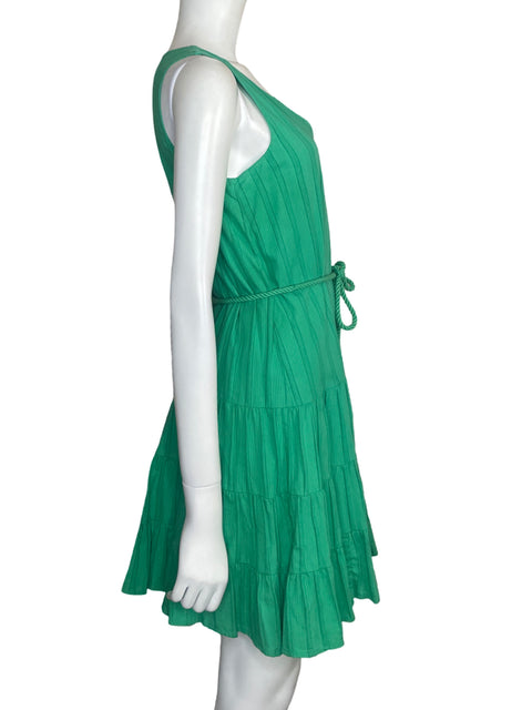 Vestido Nautica Mini Sin mangas Verde - Talla S