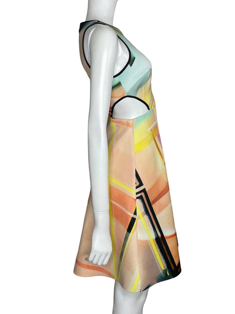 Vestido Clover Canyon Midi Cut-out Naranja - Talla S