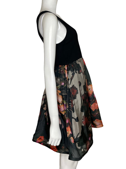 Vestido Alice + Olivia Mini Sin mangas Negro - Talla S