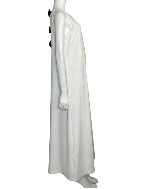 Vestido Cece Maxi Lazos Blanco - Talla M
