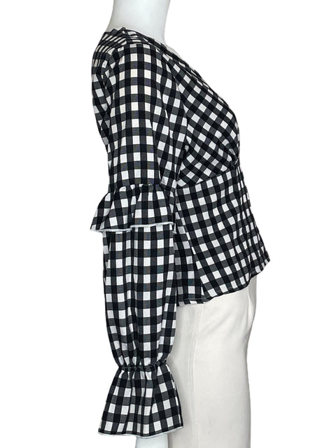 Blusa Tesoro Tps Long sleeve Cuadros Negro - Talla S