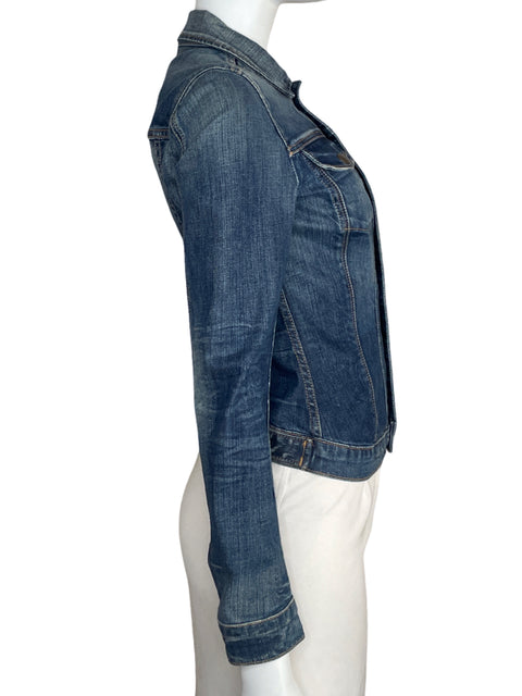 Chaqueta 7 For All Mankind Denim Bolsillos Azul - Talla XS