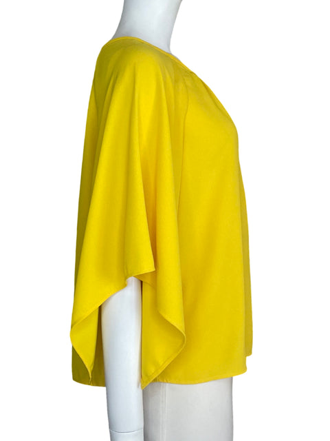 Blusa Zara Mangas fluidas Amarillo - Talla M