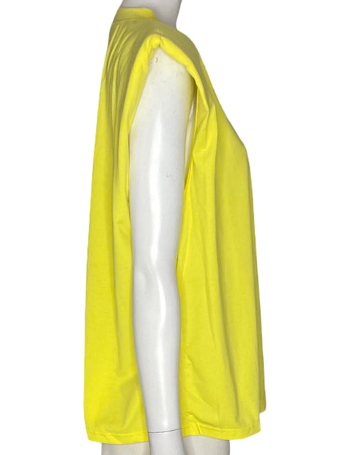 Blusa Tesoro Tps Sin mangas Cuello redondo Amarillo - Talla XXL