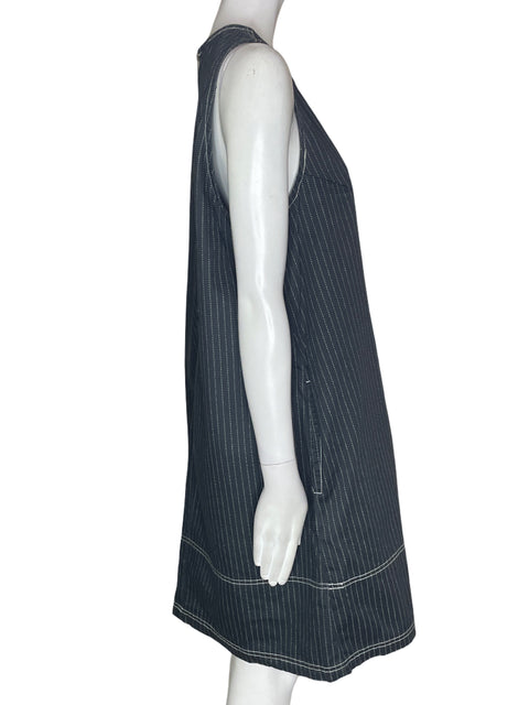 Vestido Adidas Rayas Sin mangas Azul - Talla L
