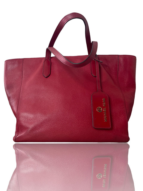 Cartera Michael Kors Cuero Rojo - Talla U