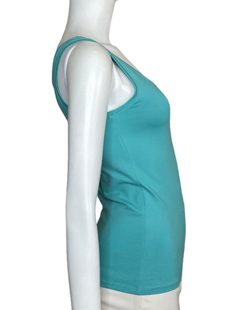 Top Karen Kane Tank Stretch Verde - Talla S