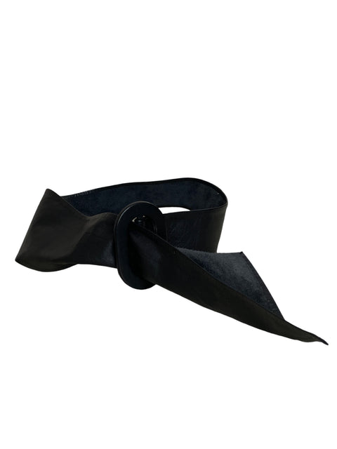 Cinturón Studio F Asimétrico Negro - Talla U