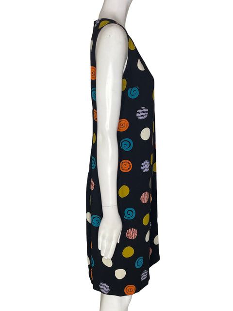 Vestido Tesoro Tps Midi Estampado Azul - Talla S
