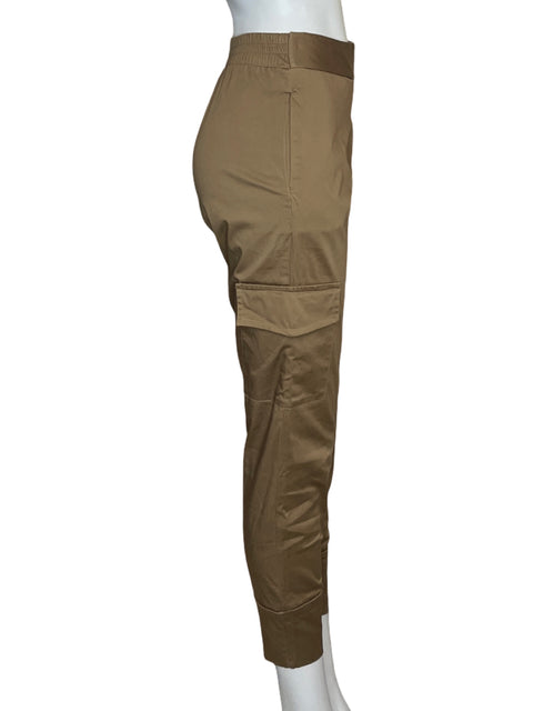 Pantalón Adriana Fernandez Slim Cargo Marrón - Talla XS