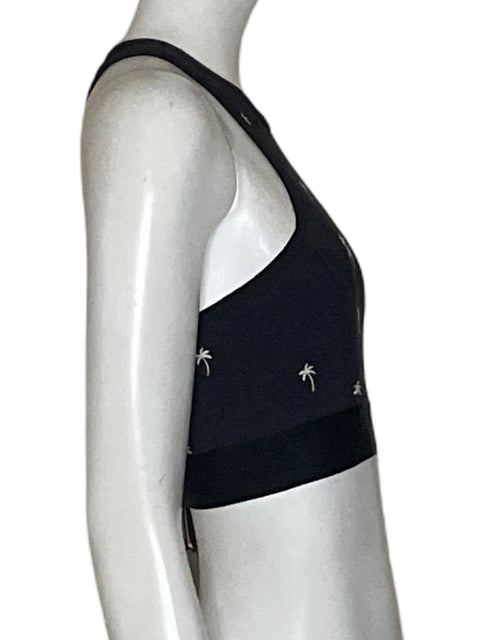 Top Alala Estampado Negro - Talla XS