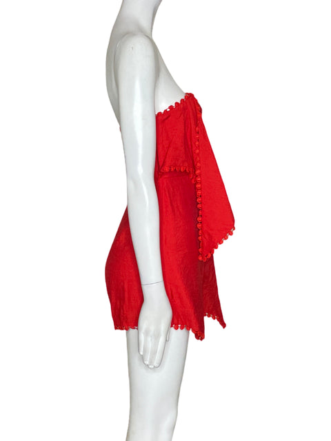Romper One And Only Algodón Rojo - Talla XS