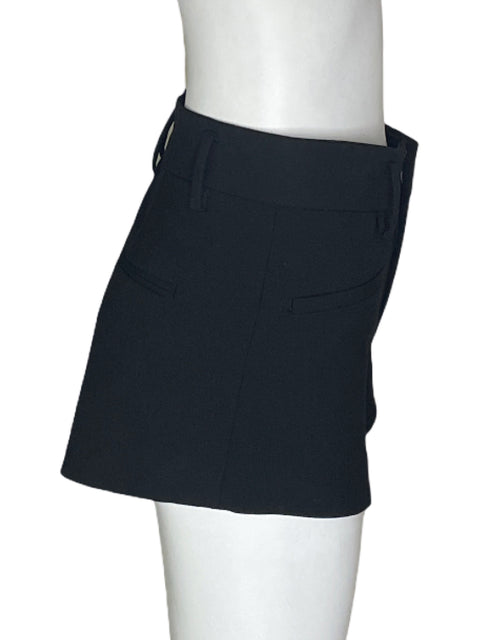 Short Zara Recto Slim fit Negro - Talla S