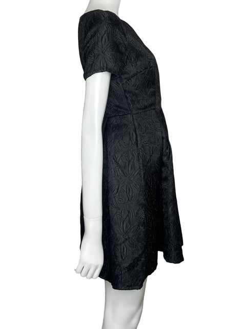 Vestido Ink Pinzas Mini Negro - Talla S