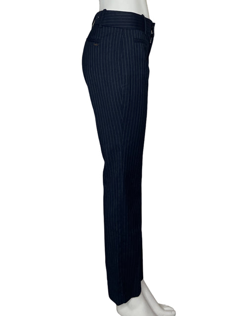 Pantalón Calvin Klein Rayas Azul - Talla 4
