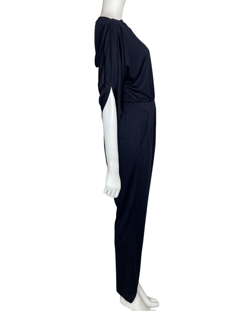 Mono Koh Koh Satinado Bolsillos Azul - Talla M