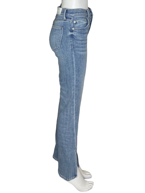 Pantalón Pistola Recto Slim fit Azul - Talla 25