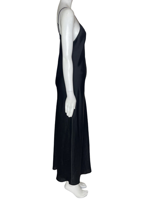 Vestido Marciano Guess Midi Tiras Negro - Talla M
