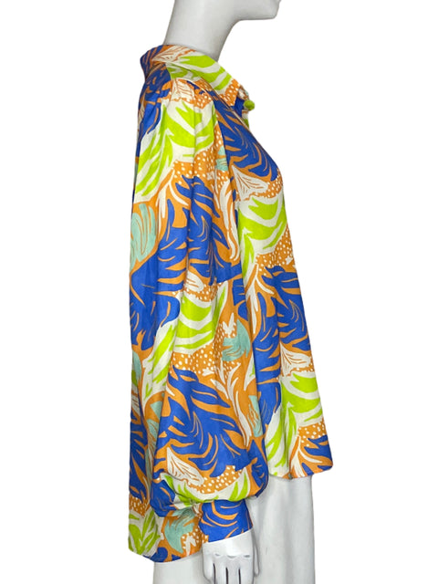 Blusa Flying Tomato Estampado Verde - Talla M