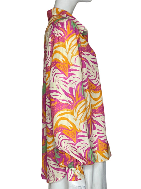 Blusa Flying Tomato Estampado Rosado - Talla M
