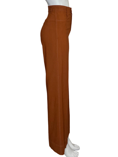 Pantalón Oasis Recto Naranja - Talla 4