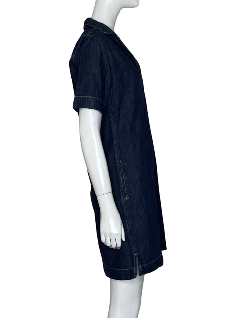 Vestido Ralph Lauren Midi Azul - Talla XS