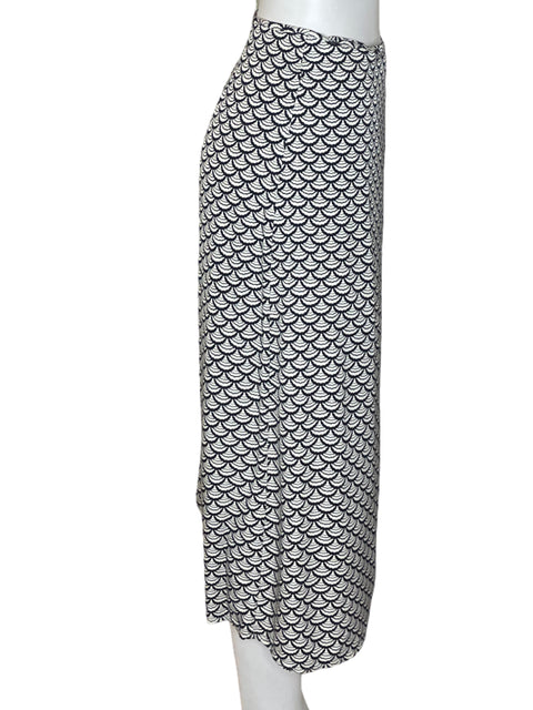 Falda Tommy Hilfiger Estampado Midi Abierto Negro - Talla 4