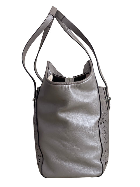 Cartera Coach Troquelado Asa Beige - Talla U