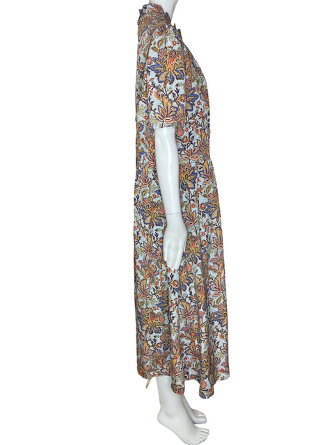 Vestido Julia Jordan Maxi Estampado Marrón - Talla 16