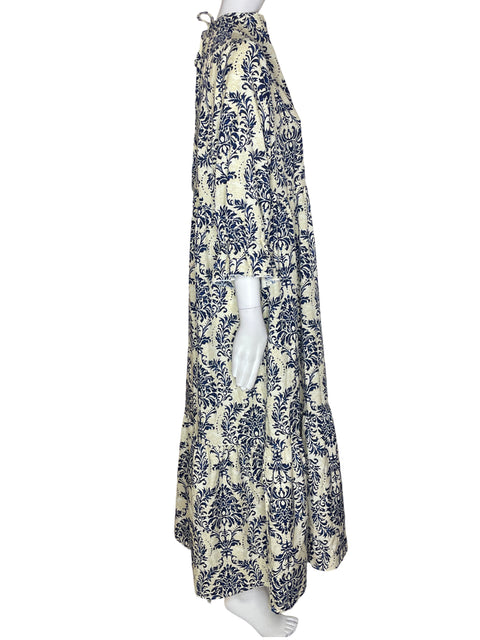 Vestido Tesoro Tps Estampado Suelto Azul - Talla XL