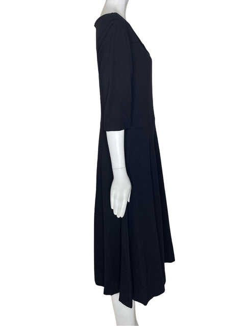 Vestido Mary Crafts Manga corta Cuello redondo Azul - Talla 16