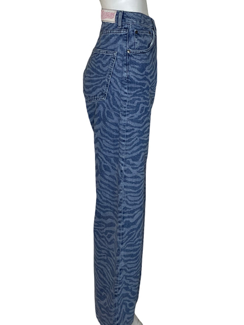 Jean Bimba Y Lola Estampado Azul - Talla 40