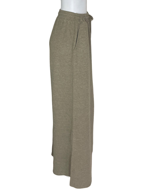 Pantalón Zara Recto Relaxed fit Gris - Talla L