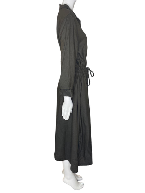 Vestido Oska Rayas Manga larga Negro - Talla L