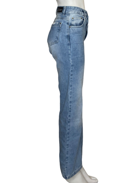 Pantalón Paula Jassir Criss-cross Azul - Talla 4