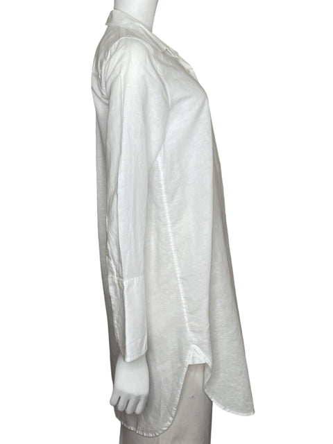Camisa J. Crew Oversize Blanco - Talla S
