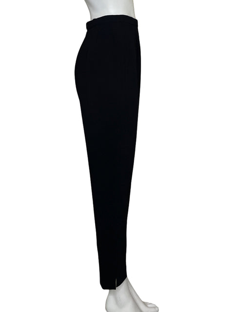 Pantalón Emanuel Ungaro Relaxed fit Negro - Talla 6
