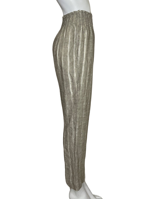 Pantalón Marilu Relaxed fit Beige - Talla M