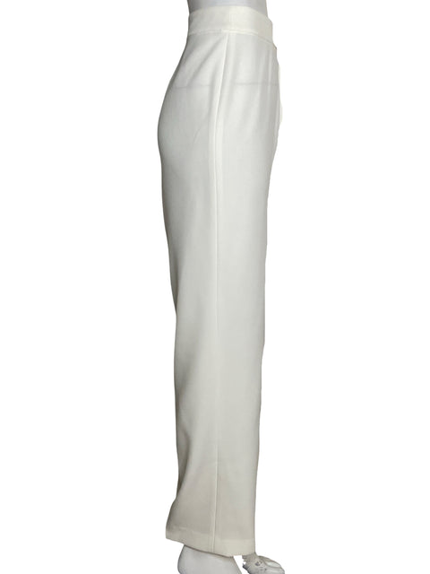Pantalón Kasper Kristy Recto Skinny Blanco - Talla 14