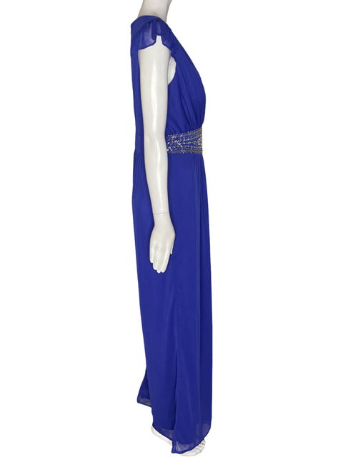 Mono Jessica Howard Pedreria Rucgas Sin mangas Azul - Talla 10