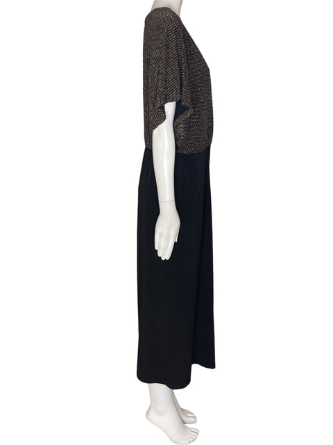 Mono London Times Brillo Suelto Liso Negro - Talla 12