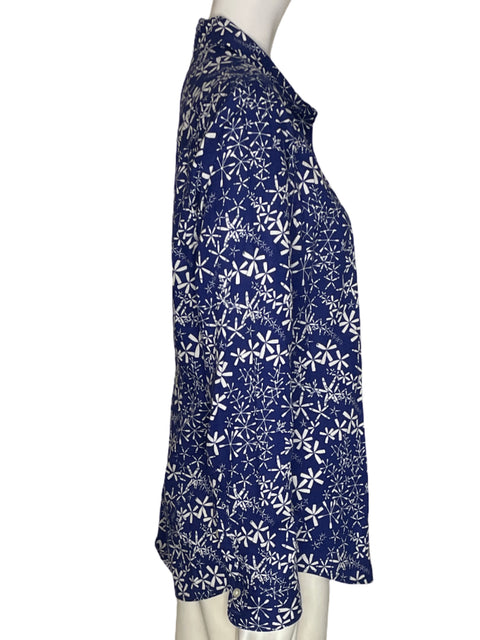 Blusa Vineyard Vines Estampado Manga larga Azul - Talla 8