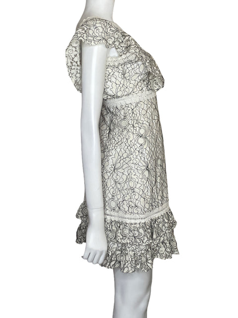Vestido Endless Rose Encaje Midi Blanco - Talla S