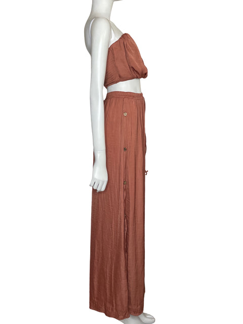 Set Hyfve Pantalón+top Rosado - Talla S
