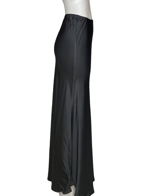 Falda Wild Fable Satinado Maxi Gris - Talla S