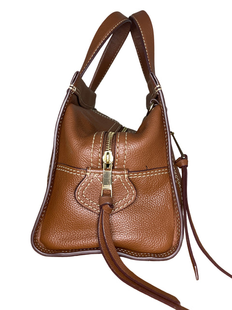 Cartera Marc Jacobs Cruiser Satchel Marrón - Talla U