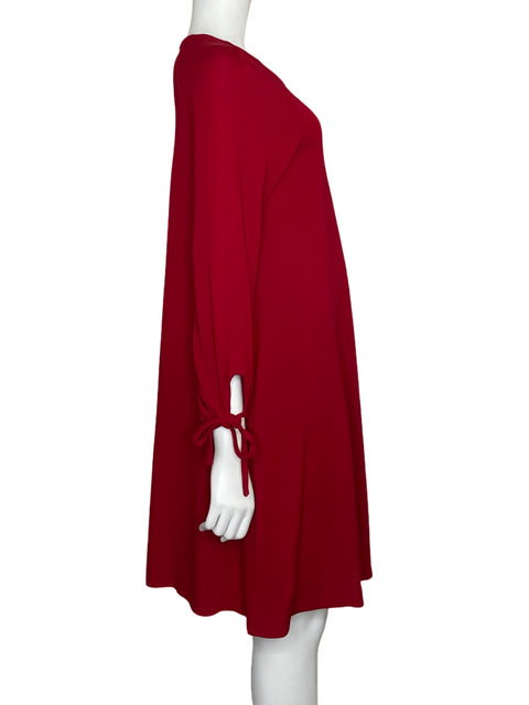 Vestido Karen Kane Midi Rojo - Talla M