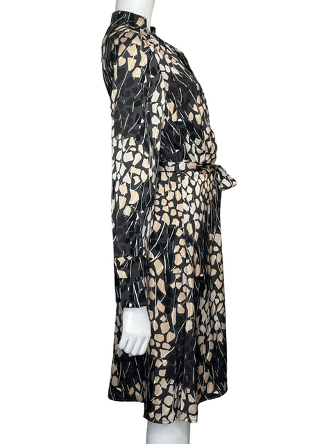 Vestido Richard Allan X H&m Midi Gris - Talla 6